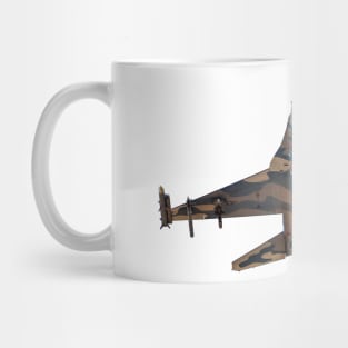 F-16 Blizzard Aggressor Head-On No Background Mug